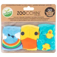 ZOOCCHINI Reusable Cotton Kids Face Mask - 3 Pack - Duck