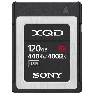 Sony G 120GB 440MB/s XQD Memory Card