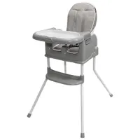 Cosco 4-in-1 Sit Smart High Chair with Tray - Linen Slate/Beige