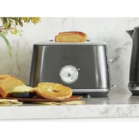 Breville Luxe Collection Toaster - 2-Slice - Black Stainless Steel