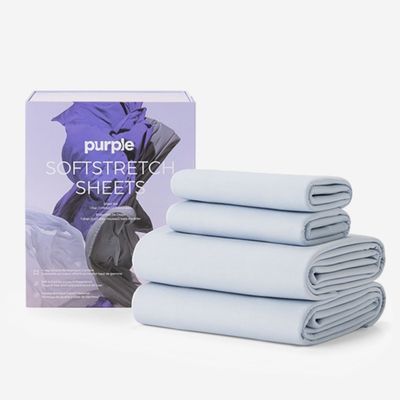 Purple Softstretch Sheet Set - Morning Mist