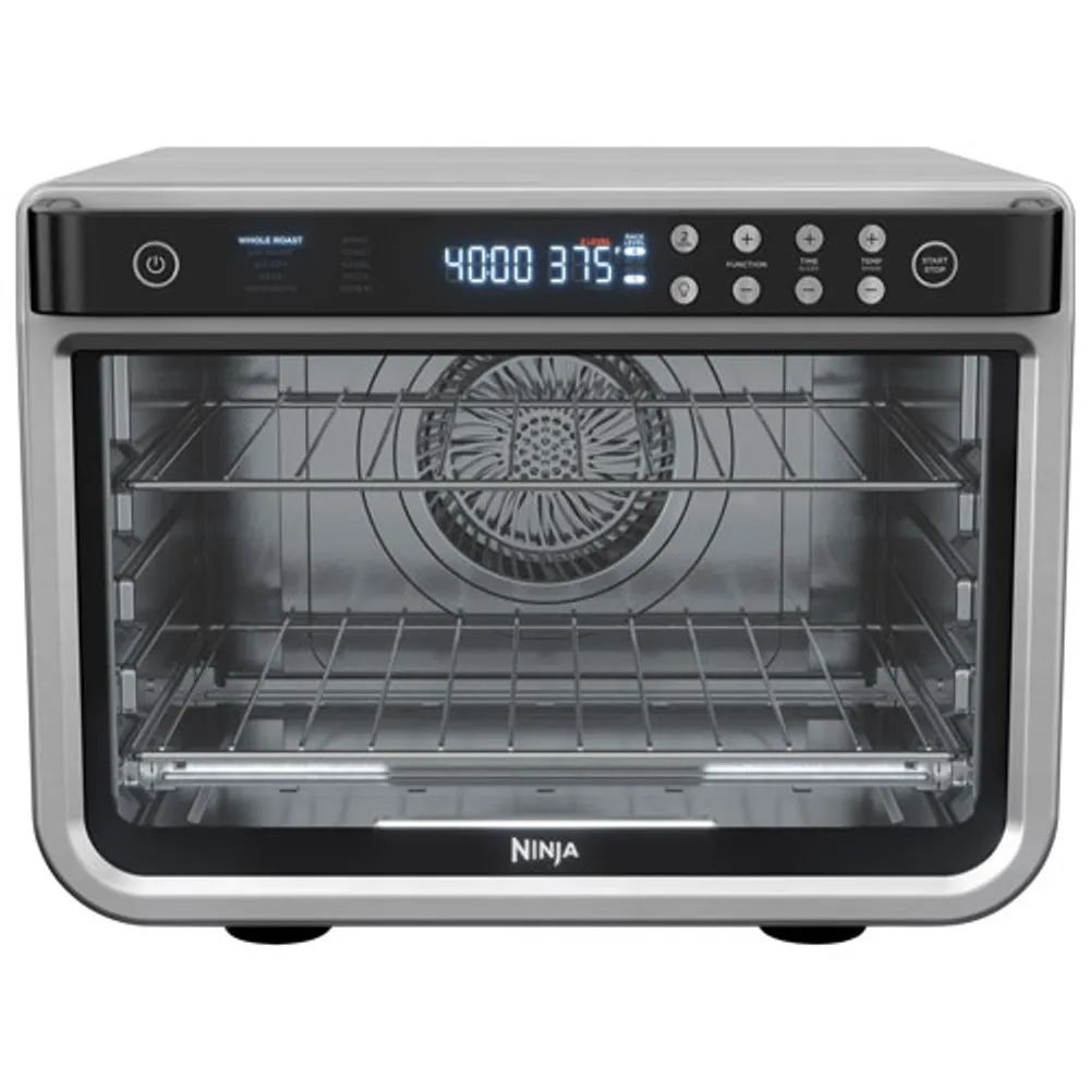 Ninja Foodi XL Pro Air Fry Toaster Oven (DT201C) - 0.25 Cu. Ft./7.2L - Stainless Steel