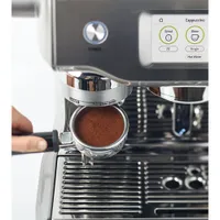 Breville Oracle Touch Automatic Espresso Machine with Frother & Coffee Grinder -Black Stainless Steel