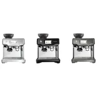 Breville Barista Touch Automatic Espresso Machine with Frother & Coffee Grinder -Black Stainless Steel