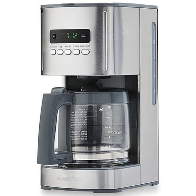 Kenmore Programmable Coffee Maker - 12-Cup - Stainless Steel