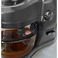 Batteur sur socle à bol relevable de Kenmore - 6 pte - 600 W - Acier inoxydable