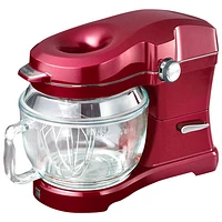 Batteur sur socle à tête inclinable Elite Ovation de Kenmore - 5 pte - 500 W - Rouge