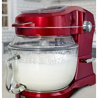 Batteur sur socle à tête inclinable Elite Ovation de Kenmore - 5 pte - 500 W - Rouge
