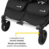 Safety 1st Double Double Duo Stroller - Flint Grey