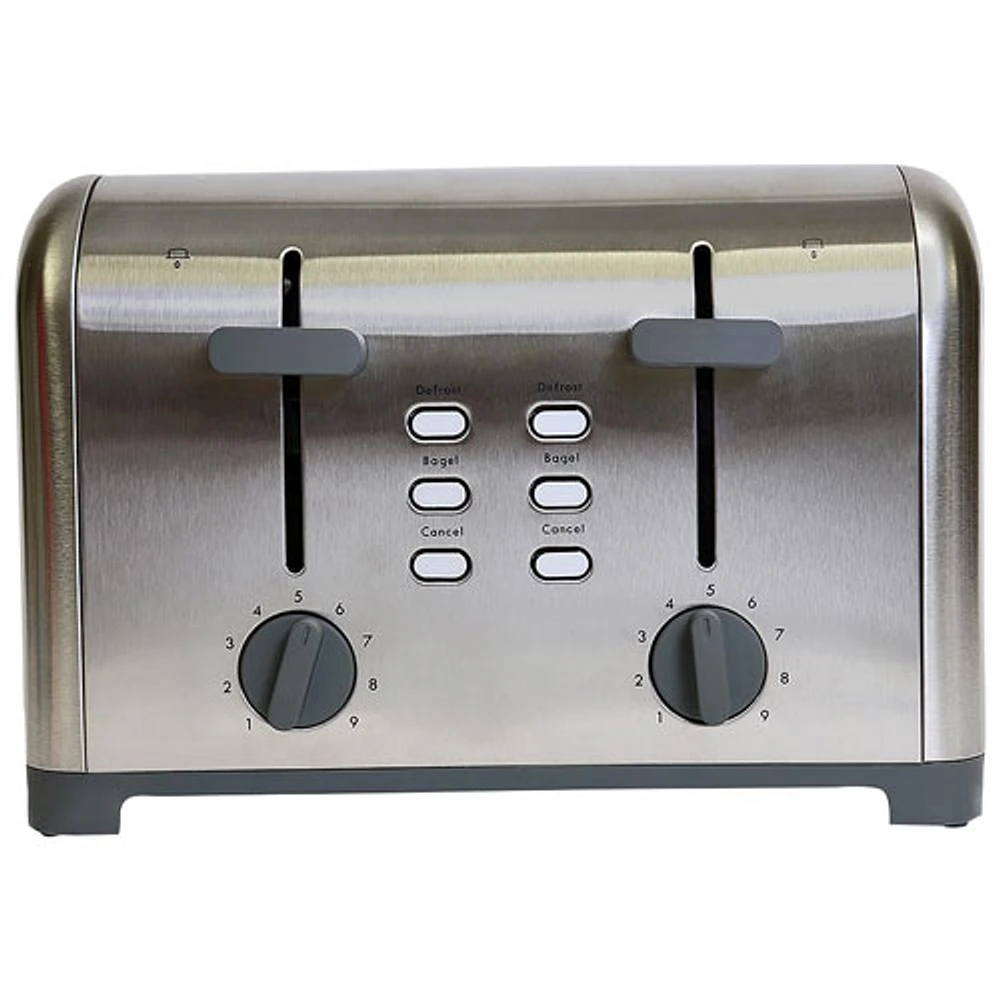 Kenmore Wide-Slot Toaster - 4-Slice - Stainless Steel