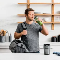 Ninja Nutri-Blender 0.59L 700-Watt Personal Blender with To-Go Cups - Silver