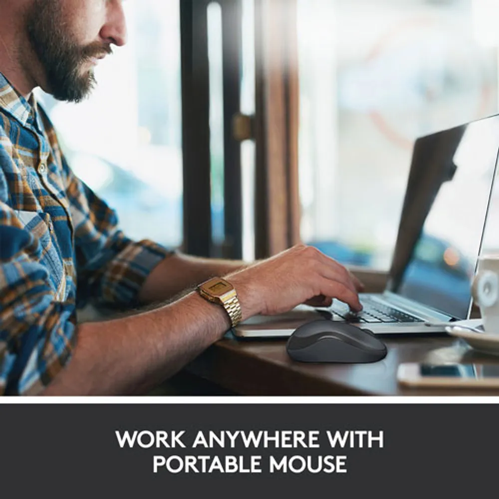 Souris optique sans fil de 1000 ppp M220 Silent de Logitech