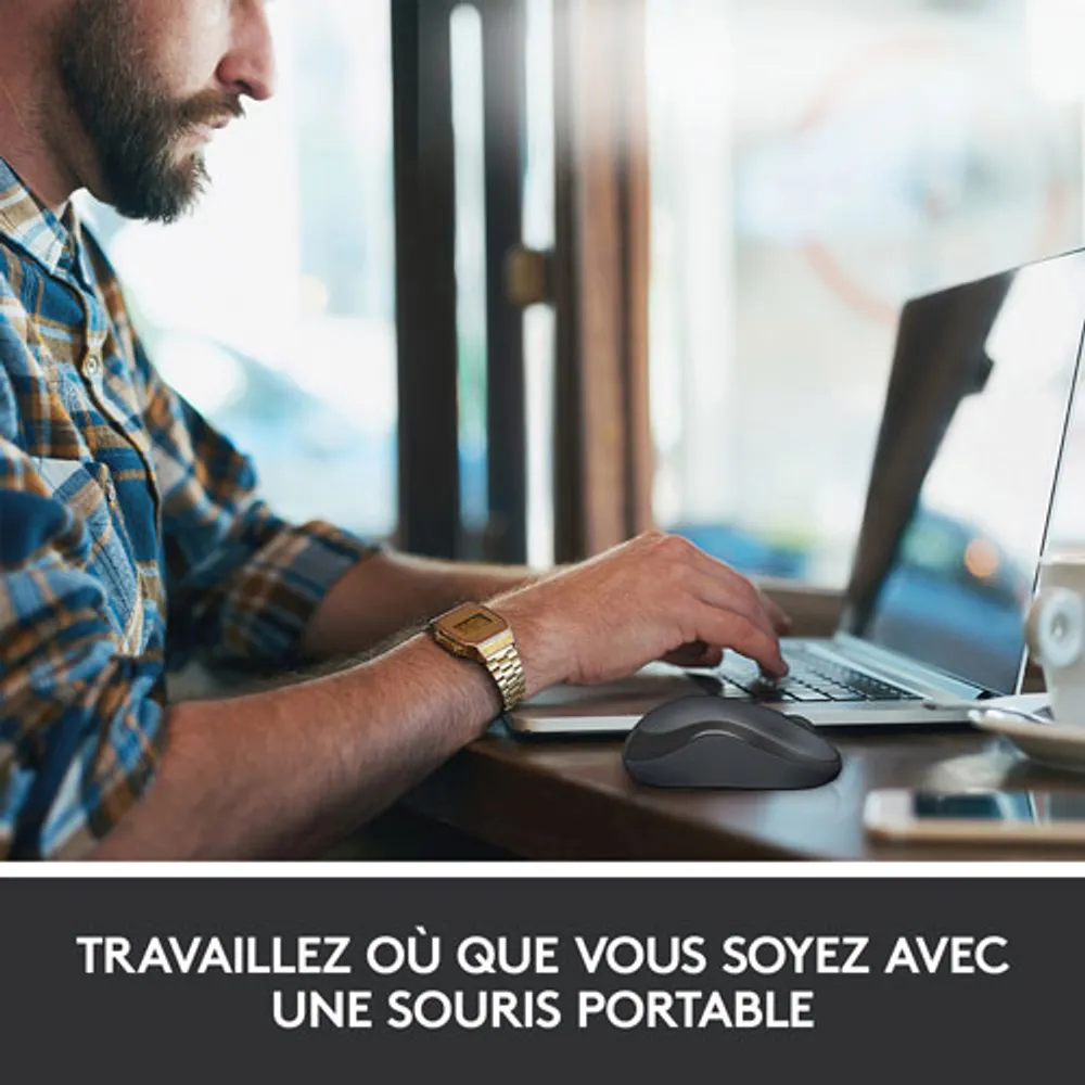 Souris optique sans fil de 1000 ppp M220 Silent de Logitech