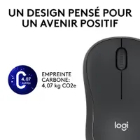 Logitech M220 Silent 1000 DPI Wireless Optical Mouse - Graphite