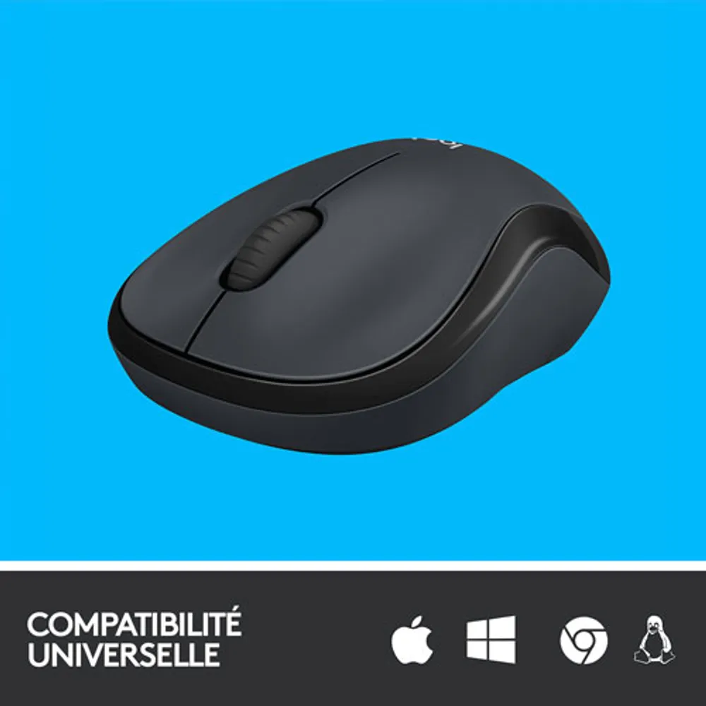 Souris optique sans fil de 1000 ppp M220 Silent de Logitech