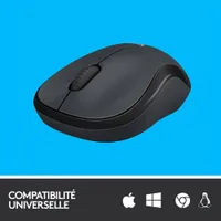 Souris optique sans fil de 1000 ppp M220 Silent de Logitech