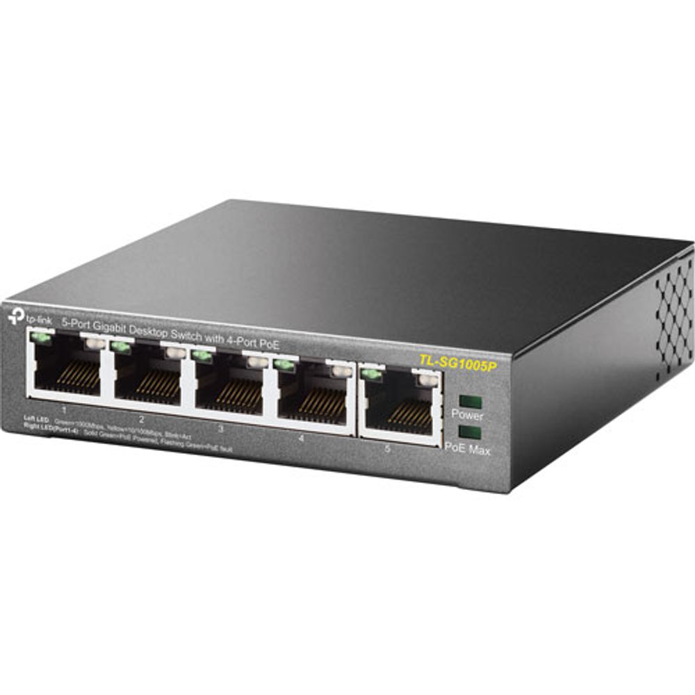 TP-Link 5-Port Gigabit Switch (TL-SG1005P)