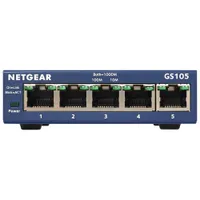 NETGEAR 5-port Gigabit Network Switch (GS105NA)