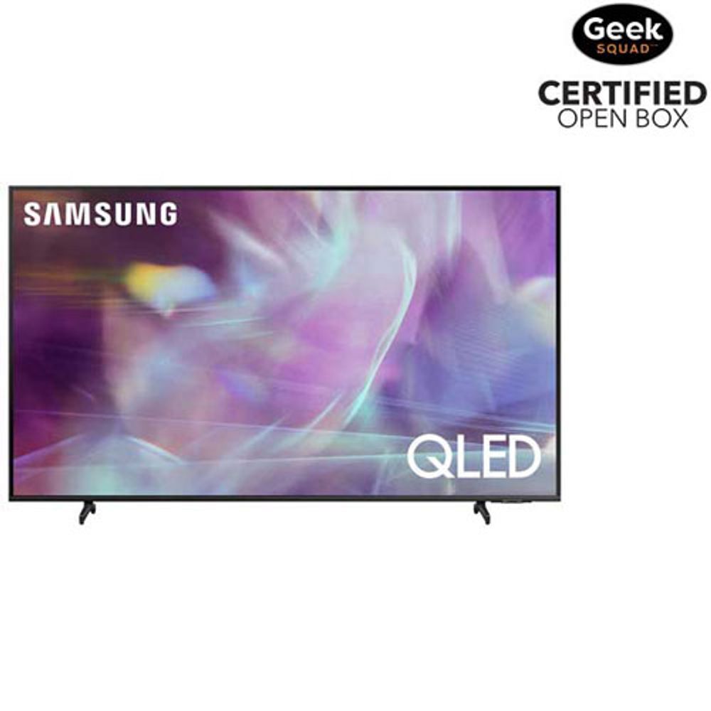 Open Box - Samsung 50" 4K UHD HDR QLED Tizen Smart TV (QN50Q60AAFXZC) - 2021 - Titan Grey