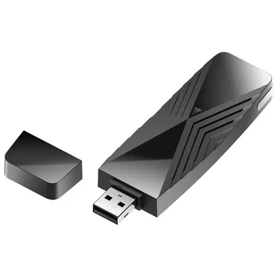 D-Link Wireless AX1800 Wi-Fi 6 USB Adapter (DWA-X1850)