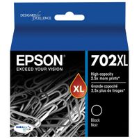 Epson DURABrite Ultra 702XL Black Ink (T702XL120-S)