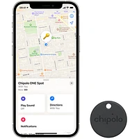 Chipolo ONE Spot Bluetooth Item Tracker - 4-Pack - Black
