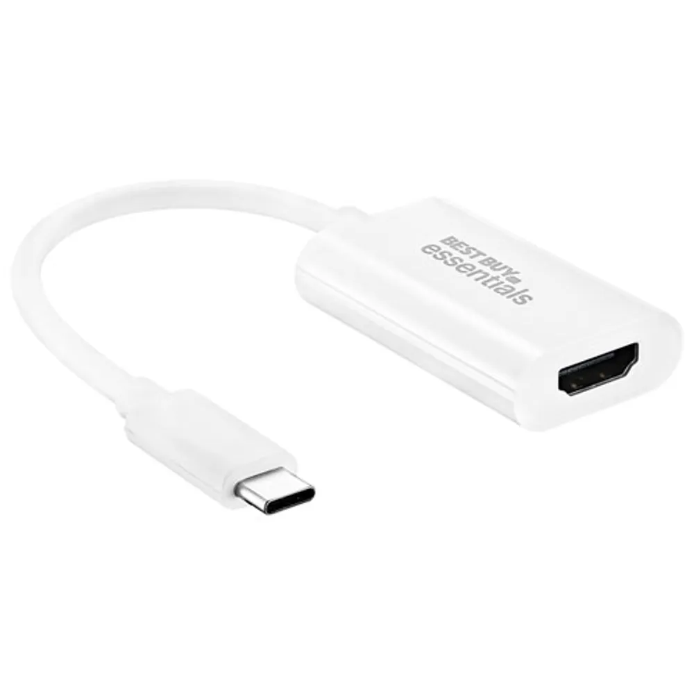 Best Buy Essentials USB-C to 4K UHD HDMI Adapter (BE-PA3CHD-C)