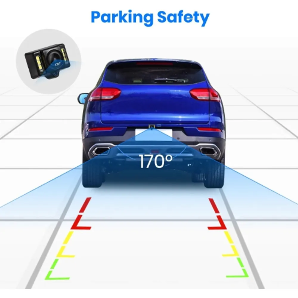  AUTO-VOX Wireless Backup Camera for Car, 3Mins DIY  Installation, Back Up Camera Systems for Truck with Rechargeable  Battery-Powered, Super Night Vision Rear/Front View with 5'' Monitor -TW1 :  Electronics