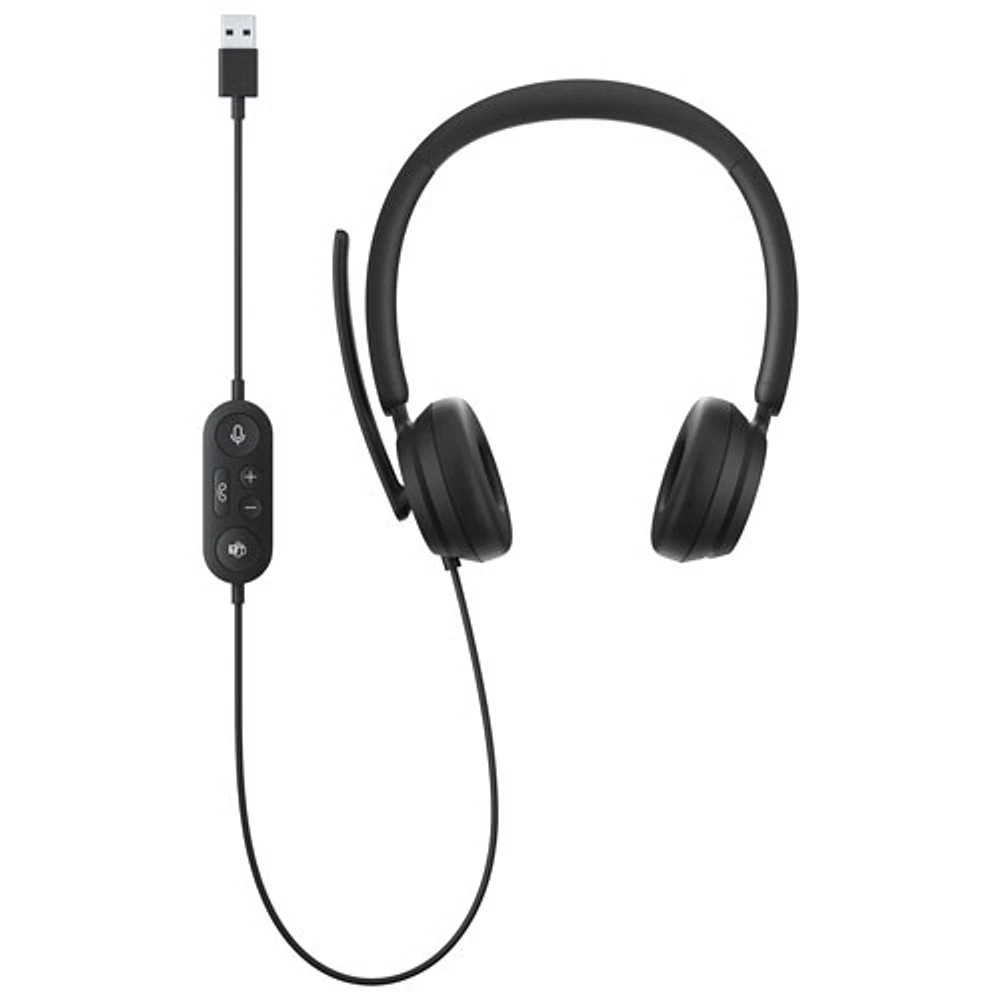 Microsoft Modern USB Headset (6ID-00012) - Black