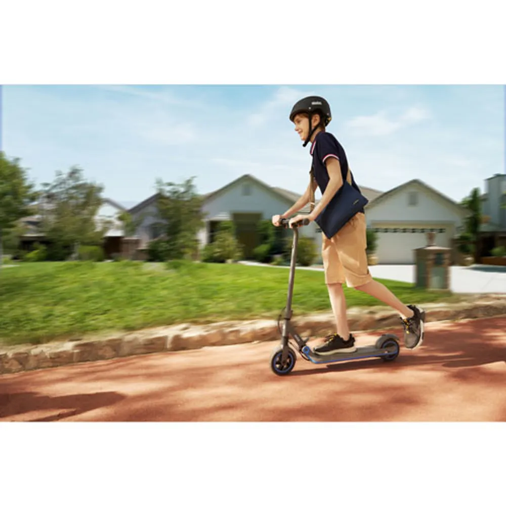 Segway Ninebot eKickScooter E10 Electric Scooter (16 km/h Top Speed) - Dark Grey