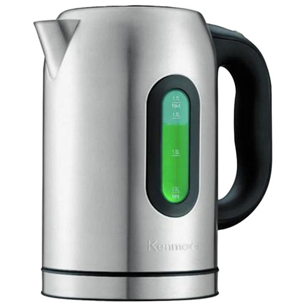 Brentwood Electric Glass Kettle KT-1900BK 1.7L Cordless Black