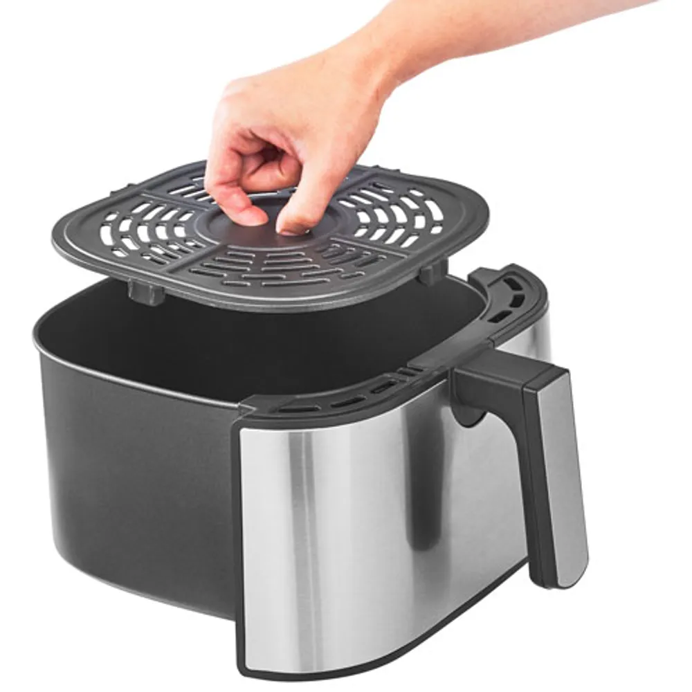 Friteuse à air chaud à écran tactile Bella Pro - 5,7 l (6 pte) - Acier inoxydable - Exclusivité Best Buy