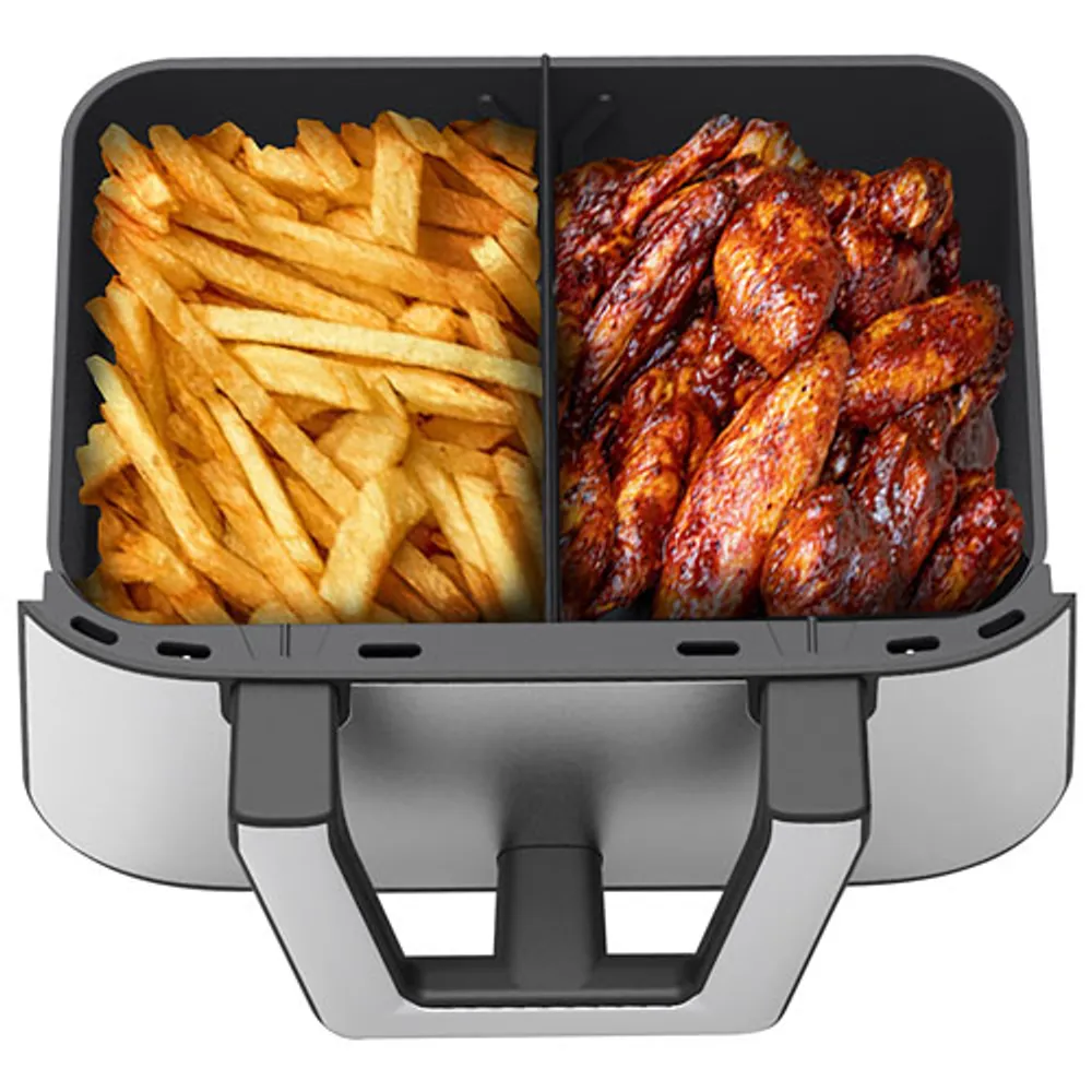 Bella Pro Flex Dual Zone Touchscreen Air Fryer - 8.5L (9QT) - Stainless Steel - Only at Best Buy