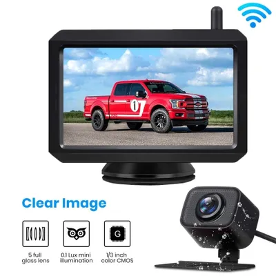 Auto-Vox Wireless Digital Backup Camera System, Trucks Digital