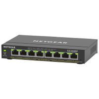 NETGEAR 8-Port Gigabit Ethernet PoE+ Plus Switch (GS308EP-100NAS)