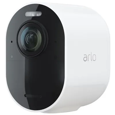 Arlo Ultra 2 Wire-Free Outdoor 4K UHD Add-On IP Security Camera - White