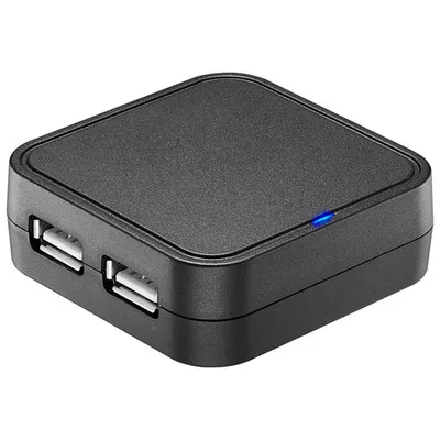 Best Buy Essentials 4-Port USB 2.0 Travel Hub (BE-PH2A4AT-C) - Only at Best Buy