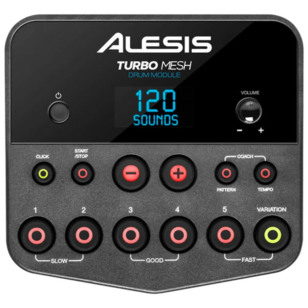 Batterie électronique Turbo Mesh d'Alesis - Noir