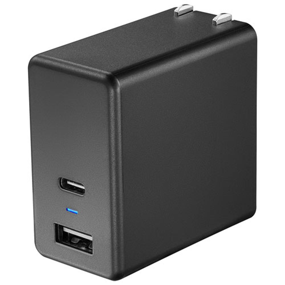 Insignia 67.5W 2-Port USB-A/USB-C GaN Wall Charger (NS-PWLG2-C)