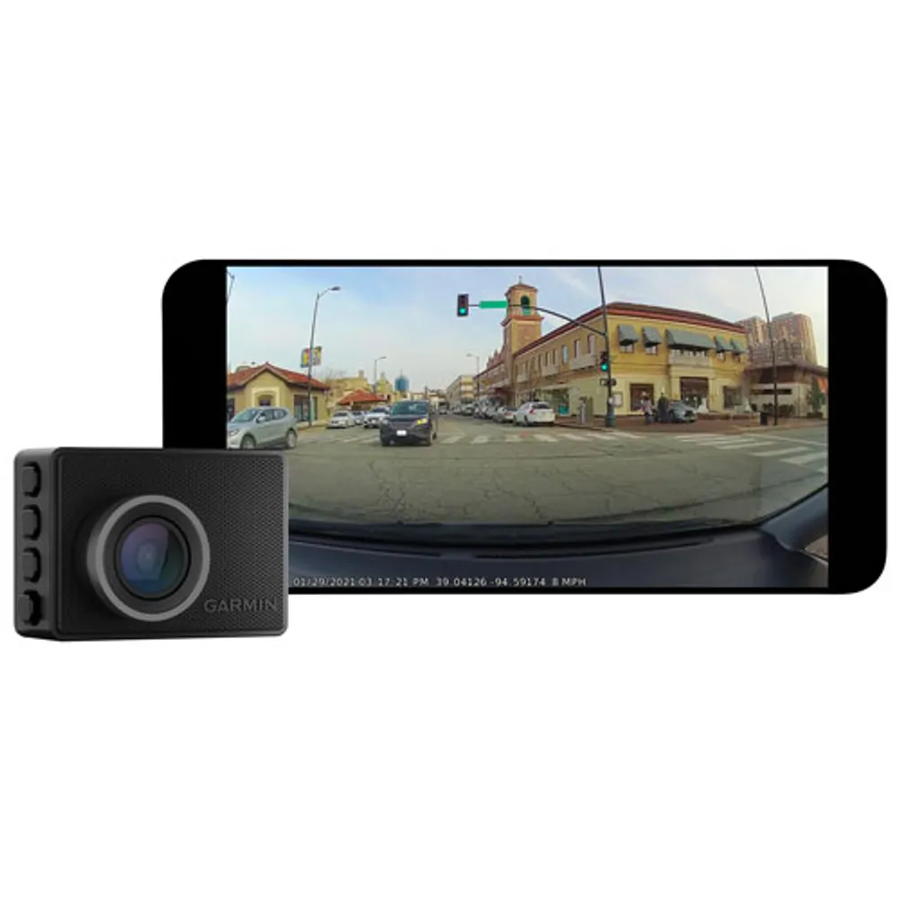 Garmin 47 1080p HD Dash Cam with LCD Screen & Wi-Fi