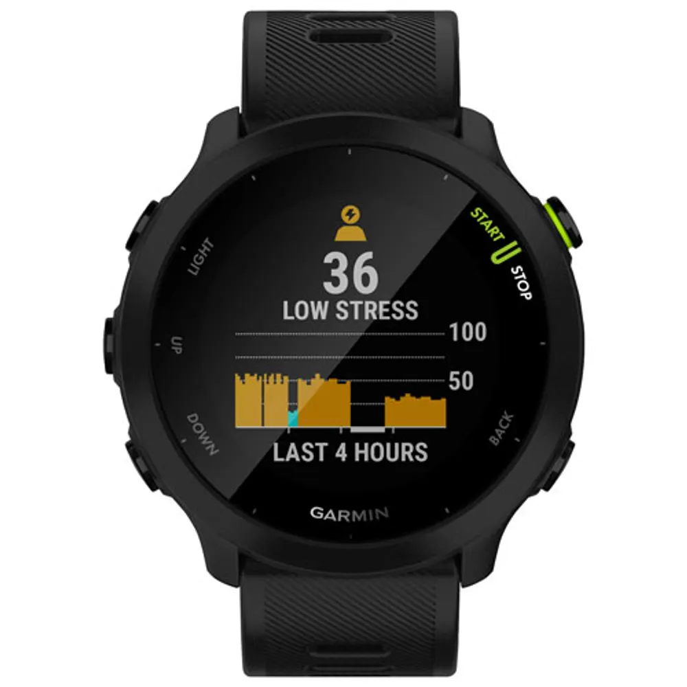 Montre intelligente Bluetooth Forerunner 55 de Garmin pour la course