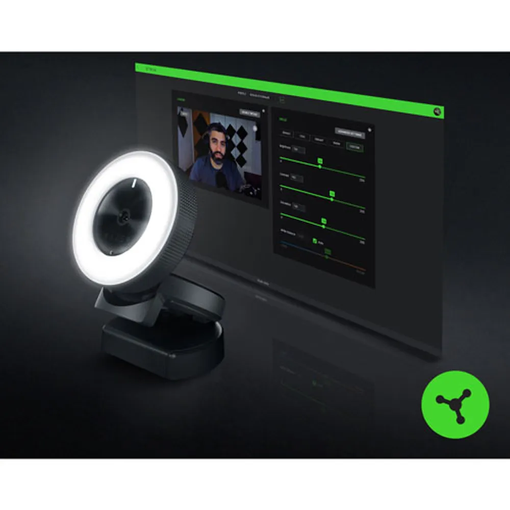 Razer Kiyo Webcam & Seiren X Microphone Streaming Kit