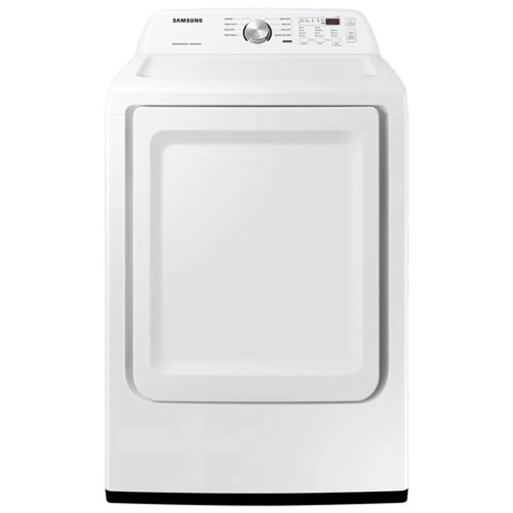Samsung 7.2 Cu. Ft. Electric Dryer (DVE45T3200W) - White - Open Box