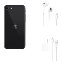 Freedom Apple iPhone SE 64GB (2nd Generation) - Black - Monthly Tab Payment