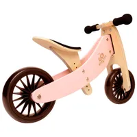 Kinderfeets Tiny Tot Plus 2-in-1 Kids Balance Trike/Bike - Rose