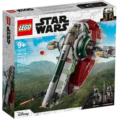 LEGO Star Wars: Boba Fett's Starship - 593 Pieces (75312)