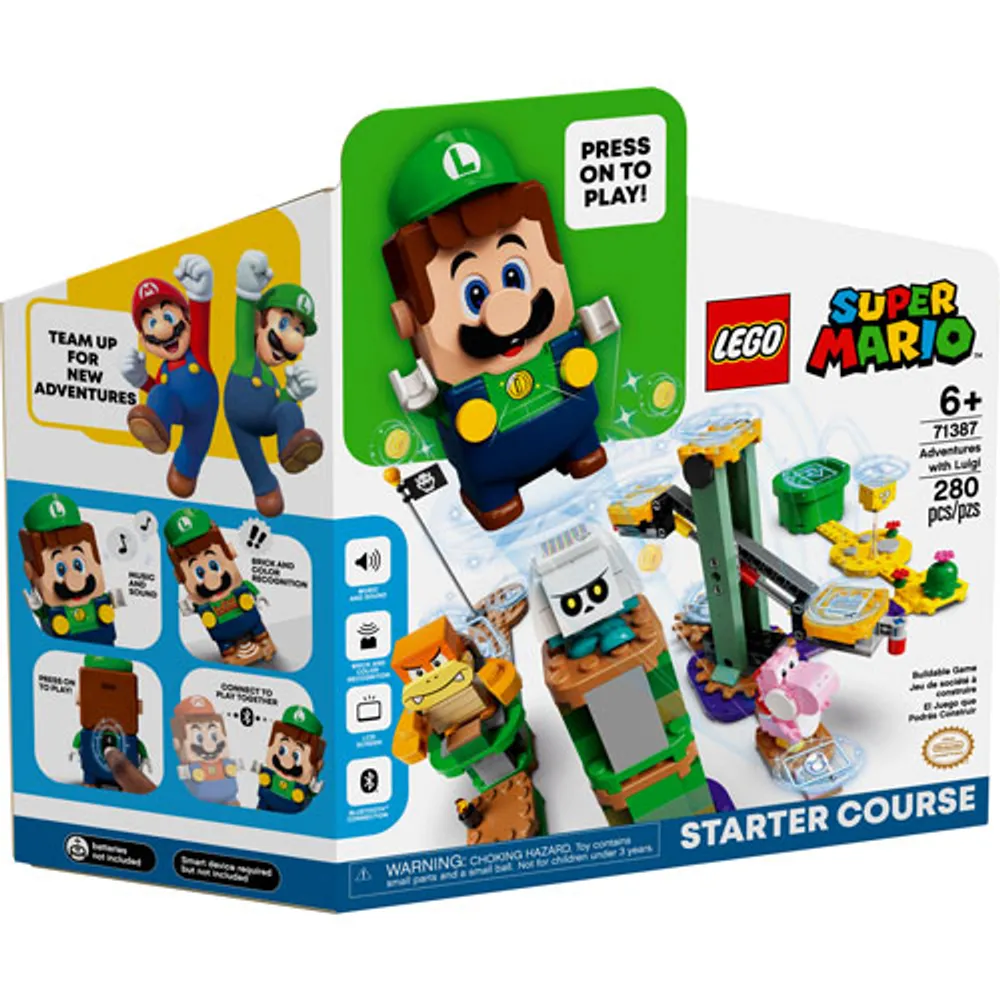 LEGO Super Mario: Adventures with Luigi Starter Course - 280 Pieces (71387)