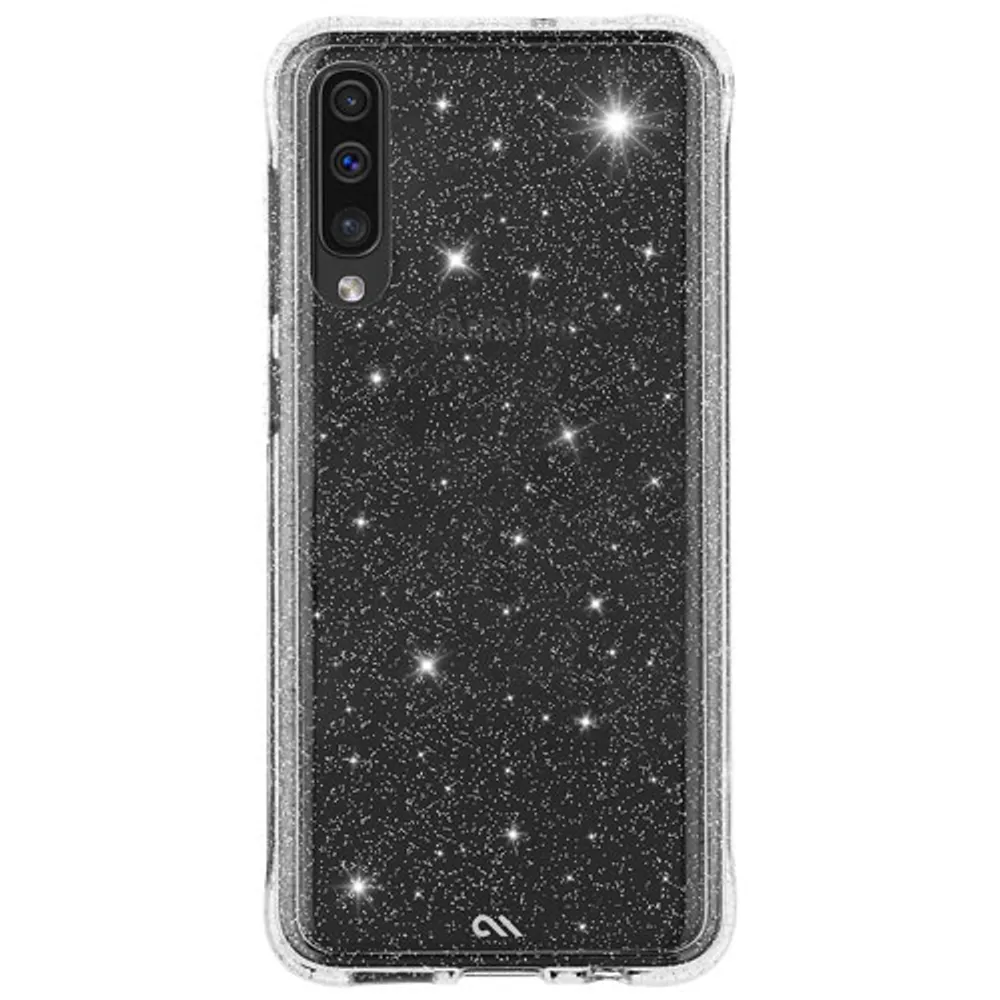 Case-Mate Sheer Crystal Fitted Hard Shell Case for Galaxy A50 - Clear