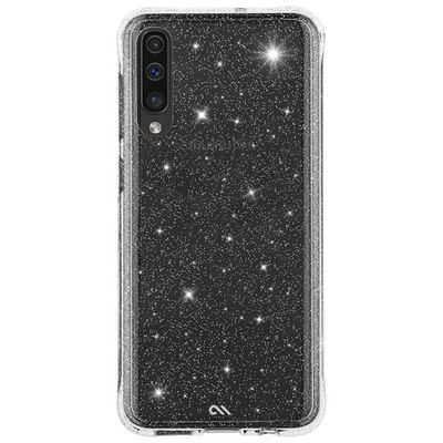 Case-Mate Sheer Crystal Fitted Hard Shell Case for Galaxy A50 - Clear