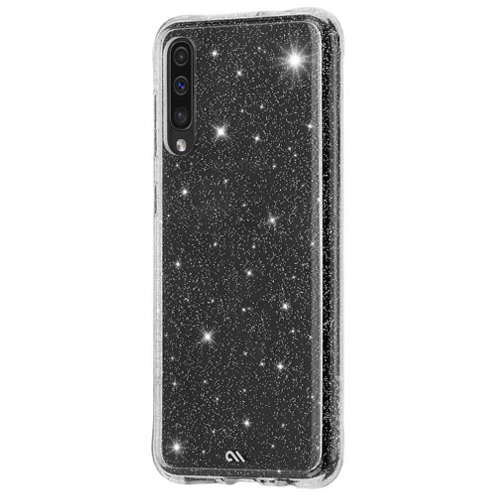 Case-Mate Sheer Crystal Fitted Hard Shell Case for Galaxy A50 - Clear